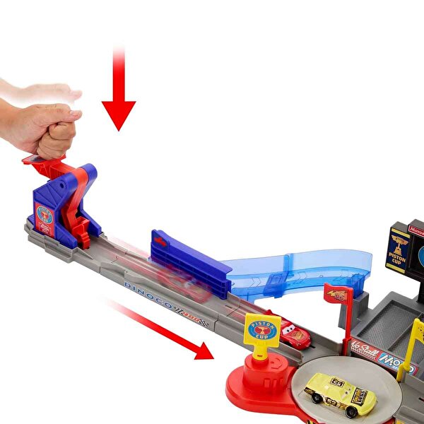 Disney Pixar Cars Piston Kupası Akrobasi Hız Pisti Oyun Seti JHL42