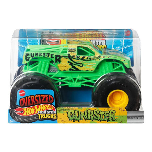 Hot Wheels Monster Trucks 1:24 Arabalar Gunkster JMT15