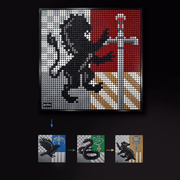 LEGO ART Harry Potter Hogwarts Crests 31201