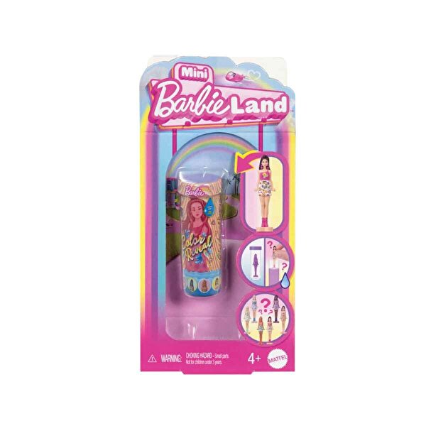 Mini Barbieland Color Reveal Bebek Sürpriz Paket JCR08