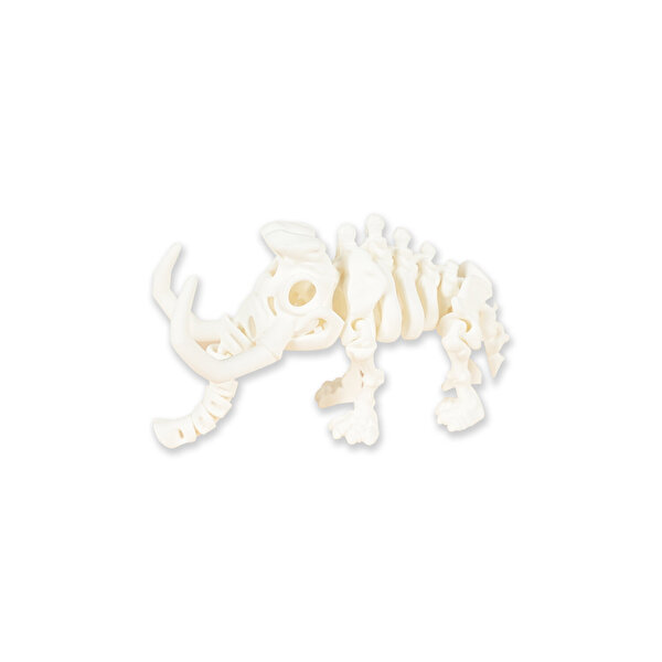 Hareketli Hayvanlar Serisi Beyaz Mamut