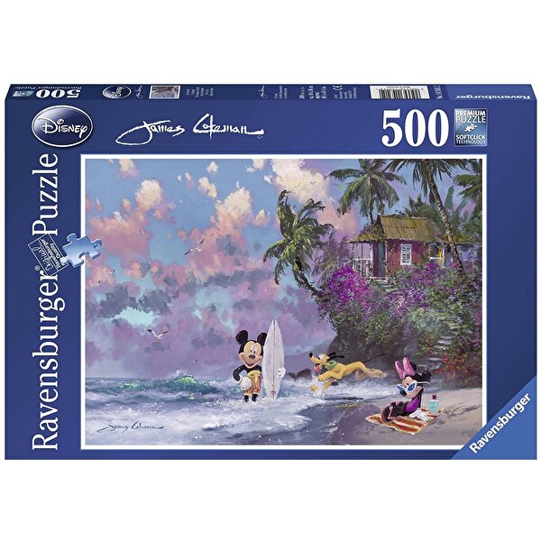 Ravensburger Puzzle 500 Parça Mickey Sörf