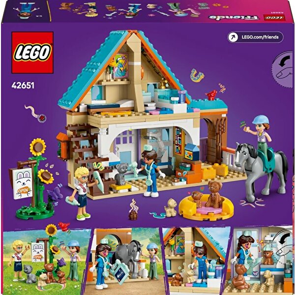 LEGO Friends At ve Evcil Hayvan Veteriner Kliniği 42651
