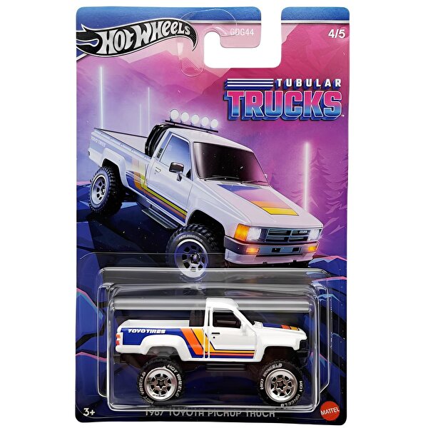 Hot Wheels Temalı Arabalar Özel Seri 1987 Toyota Pickup Truck HRR98