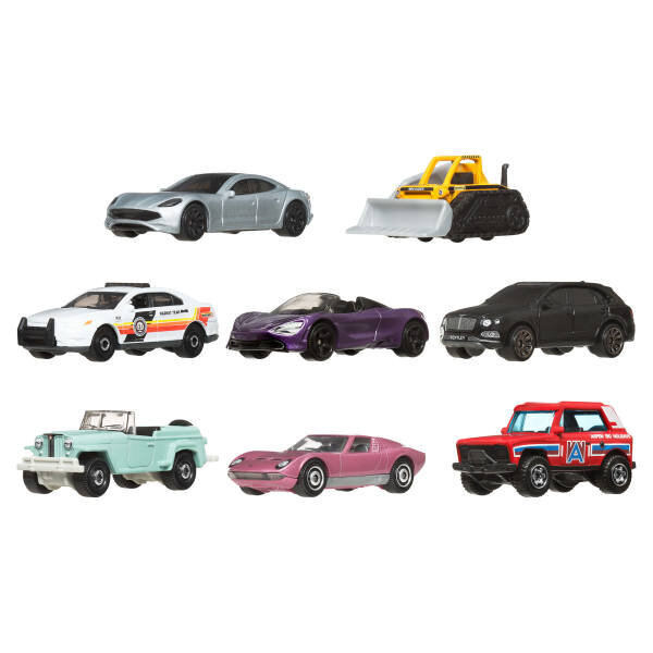 Matchbox 1:64 Ölçekli Metal 8'li Araba Seti JCT86