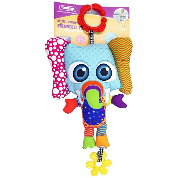 Eğitici Arkadaşım Eğlenceli Fil 40 Cm