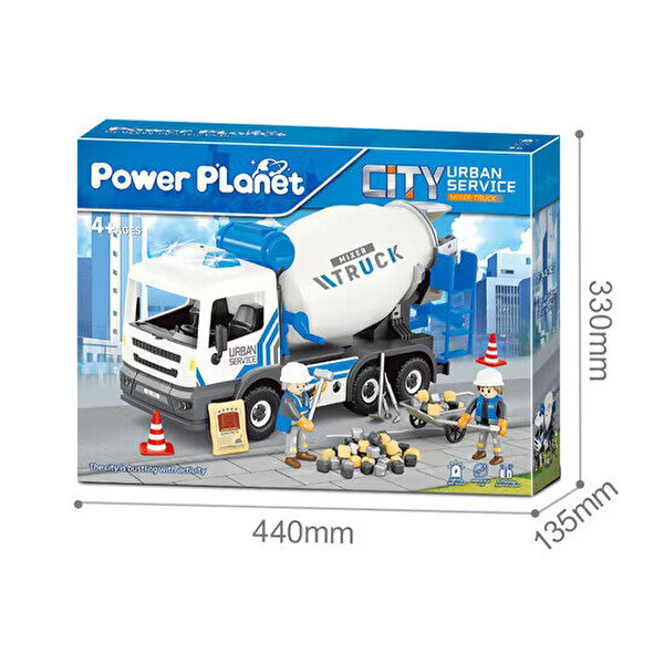 Power Planet Beton Mikseri Seti