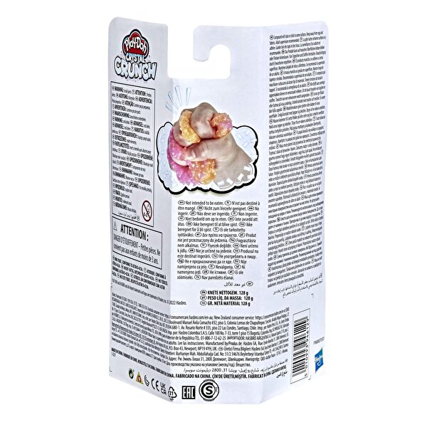 Play Doh Crystal Crunch Hamur - Pembe ve Parlak Sarı F1562