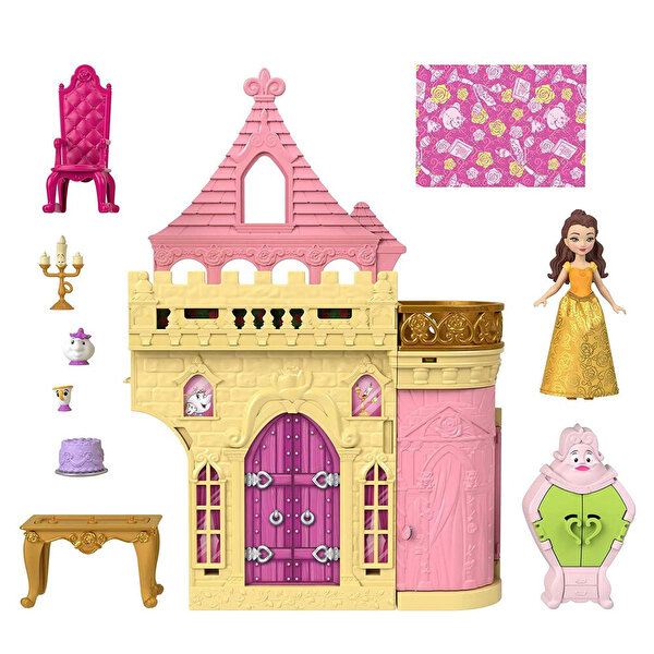 Disney Prenses Belle'in Şatosu Oyun Seti HLW92
