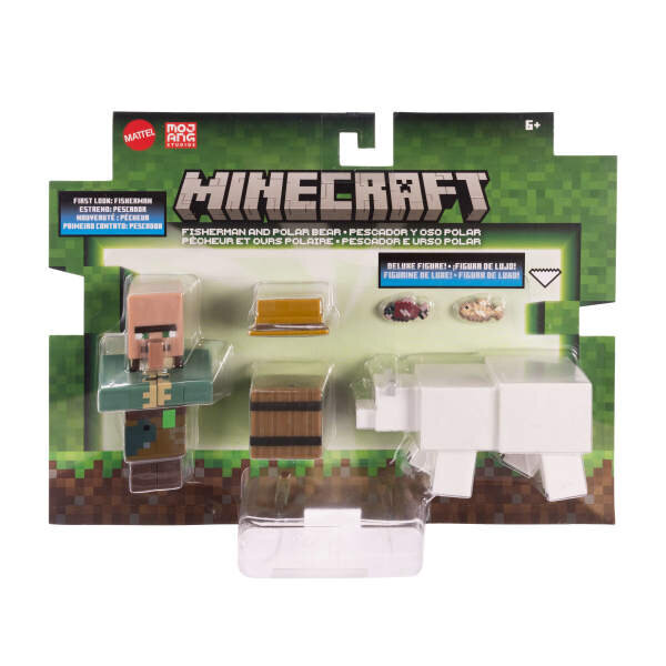 Minecraft İkili Paket Fisherman and Polar Bear JCN49