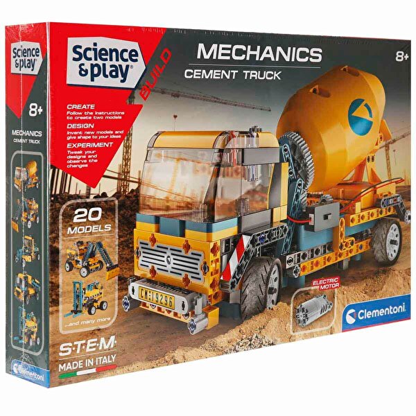 Clementoni Bilim ve Oyun: Mechanics İnşaat Kamyonu