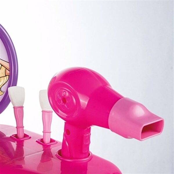 Barbie Ayaklı Makyaj Masası ve Sandalye Seti