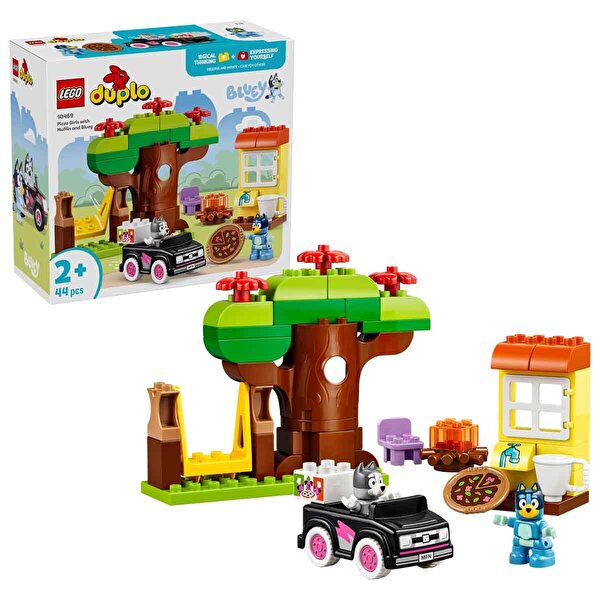 LEGO Duplo Bluey Pizzacı Kızlar: Muffin ve Bluey 10469