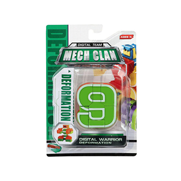 Dönüşen Neon Rakamlar 9 Numara