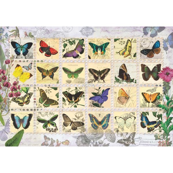 Anatolian Puzzle 500 Parça Kelebekler