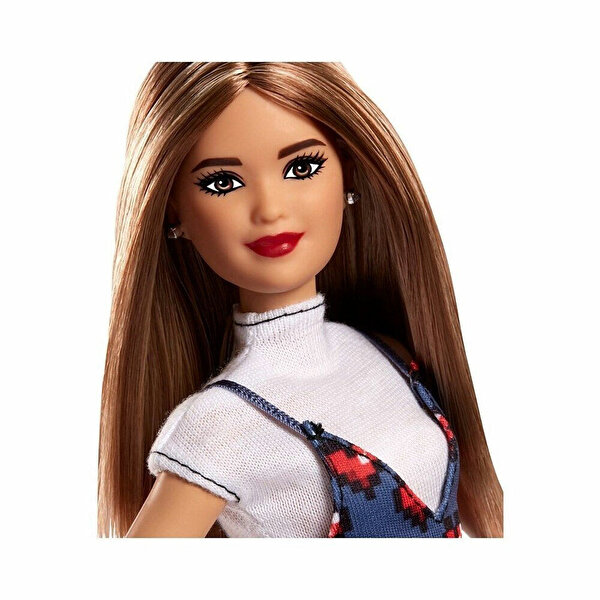 Barbie Büyüleyici Parti Bebekleri Kalp Desenli Elbiseli FJF46