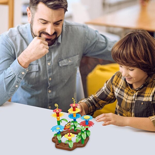 Bahçe Çiçek Yapım Seti 76 Parça