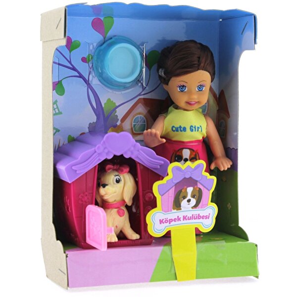 Lovely Mini Bebek Evcil Hayvan ve Kulübesi