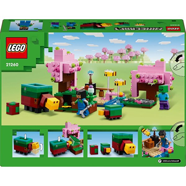LEGO Minecraft Kiraz Çiçeği Bahçesi 21260