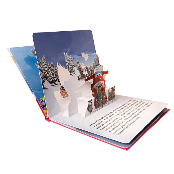 Harika Kanatlar 3D Pop Up Hikâye Kitabı Büyük Yarış