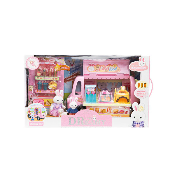 Bay Dreamy Mini Fast Food Karavanı Oyun Seti
