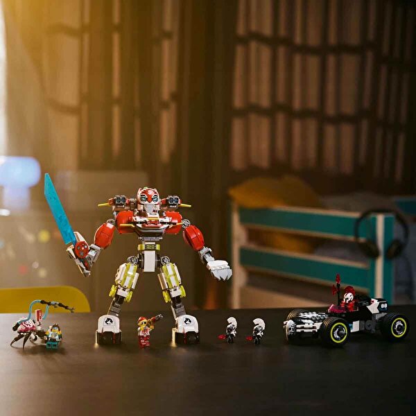 LEGO DREAMZzz Cooper’ın Kaplan Robotu ve Zero’nun Hot Rod Arabası 71497