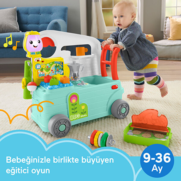 Fisher Price Eğlen ve Öğren 3'ü 1 Arada Karavan HCK81