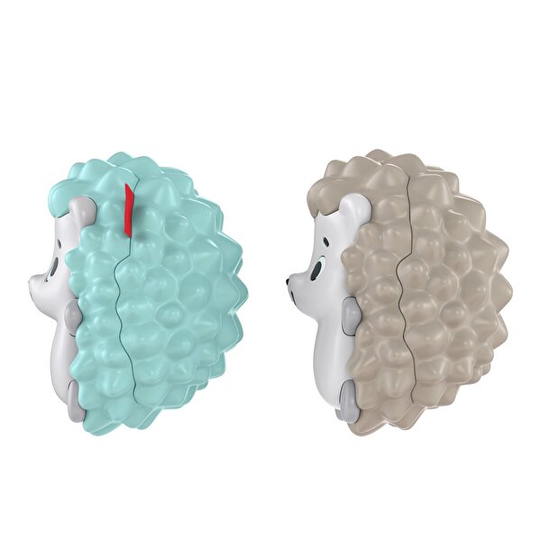 Fisher Price Eğlenceli Arkadaşlar Dişlik ve Çıngıraklar Kirpi İkizler (FXC22)