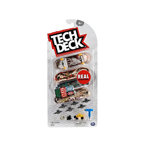 Tech Deck Dörtlü Paket Real