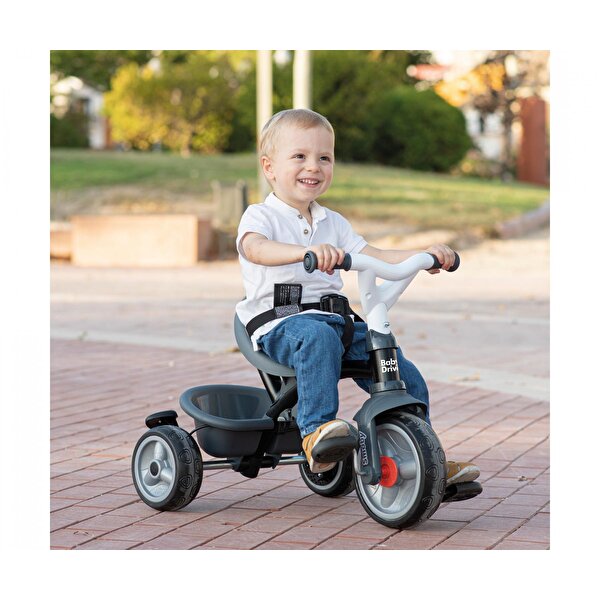 Smoby Baby Driver Gri Üç Tekerlekli Bisiklet
