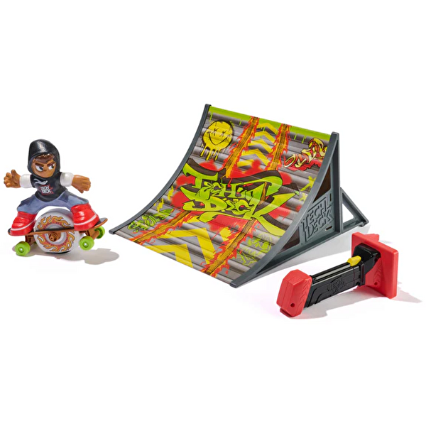 Tech Deck Shred N’ Blast Rampalı Parmak Kaykay Seti