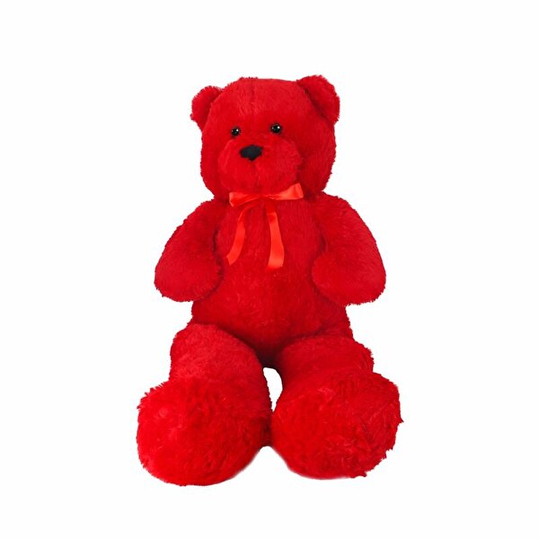 Uzun Ayı Peluş Kırmızı 150 cm