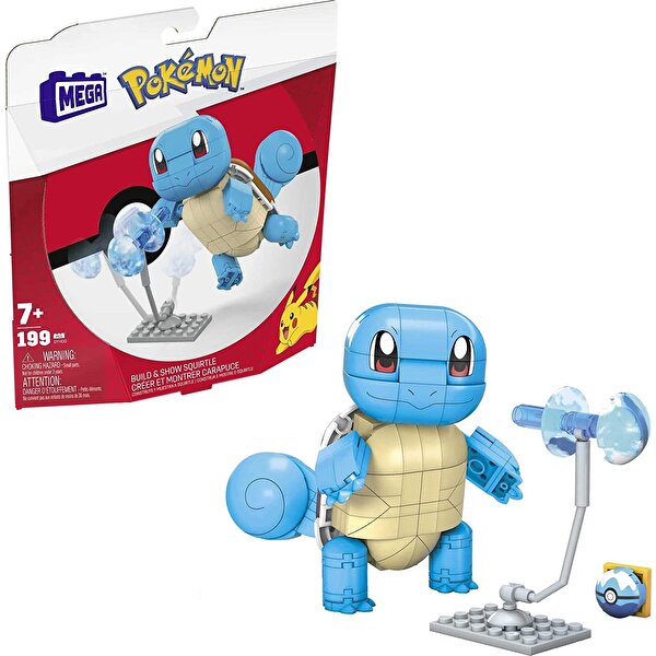 Mega Pokemon Yap ve Oyna Figürler Squirtle GYH00