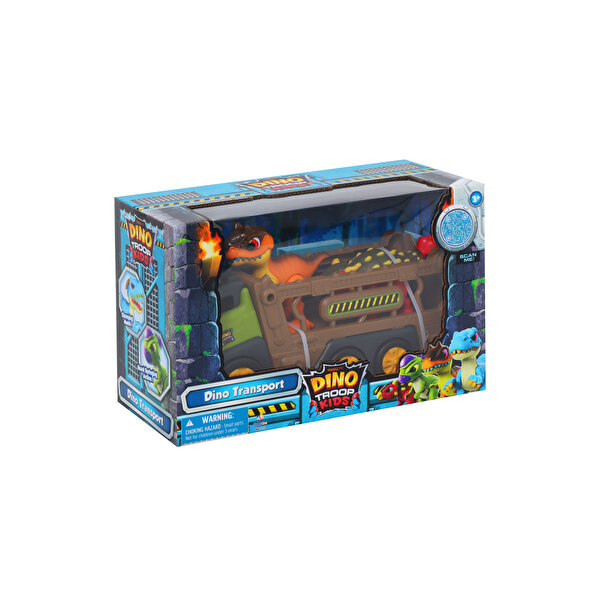 Dino Troops Kids Ankylosaurus & Megalosaurus Figür ve Taşımacı Kamyon