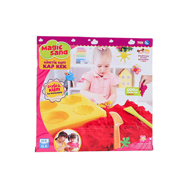 Magic Dough Cup Cake Kinetik Kum Oyunu