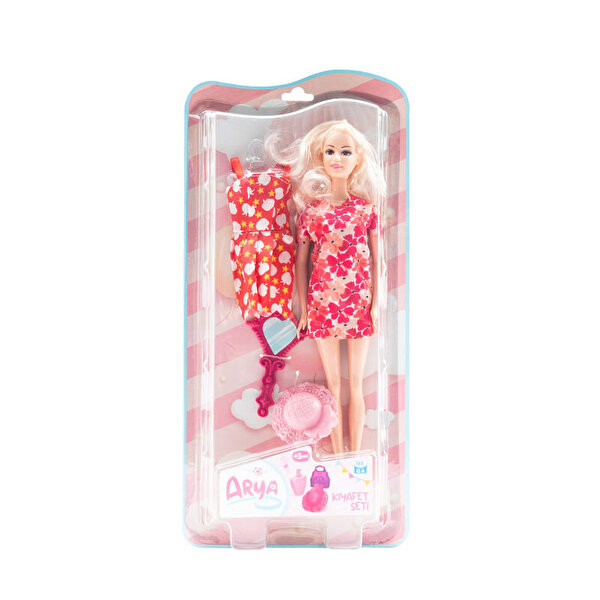 Arya Elbiseli Kıyafet Seti̇ Çiçek Desenli