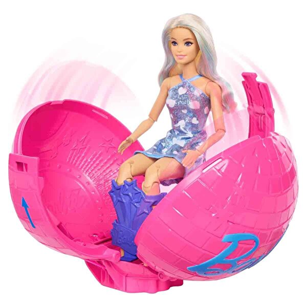 Barbie Team Barbie Roll & Reveal Pop Yıldızı Bebek ve Aksesuarları JMK19