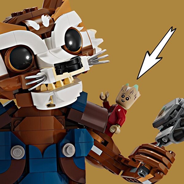 LEGO Marvel Rocket ve Bebek Groot 76282