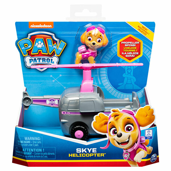 Paw Patrol Görev Aracı ve Kahramanlar S2 Skye Helicopter
