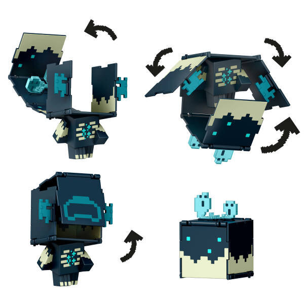 Minecraft Flipping 2'si 1 Arada Figür JCN20