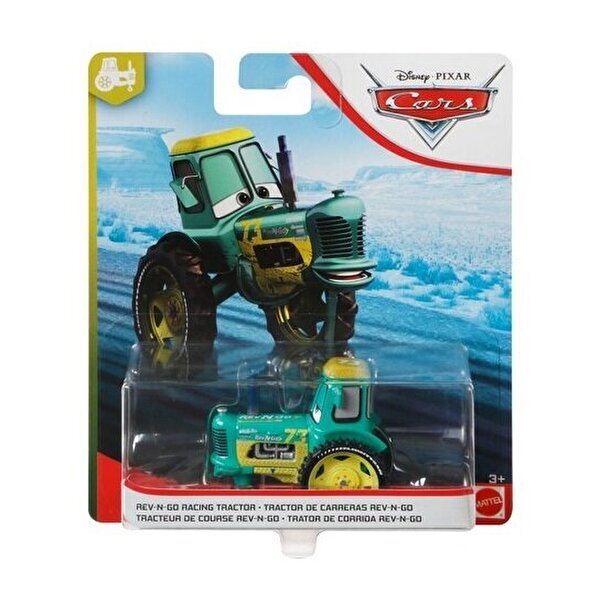 Cars 3 Tekli Karakter Araçlar Rev-N-Go Racing Tractor GBV57