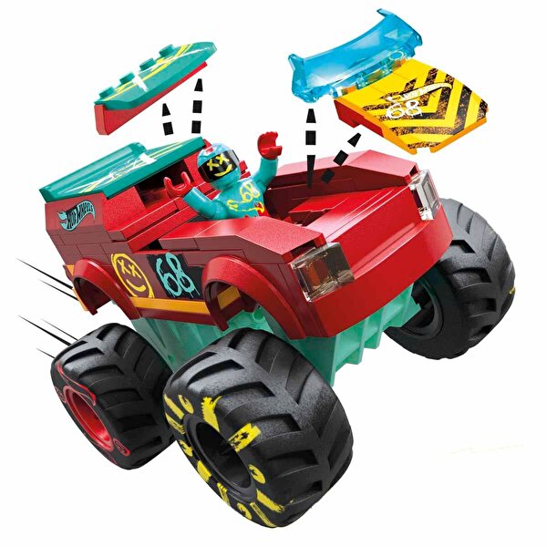 Mega Hot Wheels Smash N Crash Demo Derby Extreme Çarpışma Seti HNG53