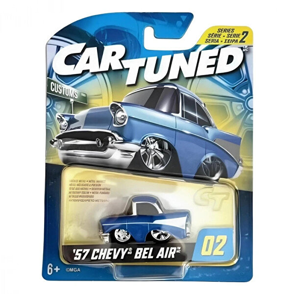CarTuned JDM Seri 2 Arabalar 57 Chevy Bel Air Mavi