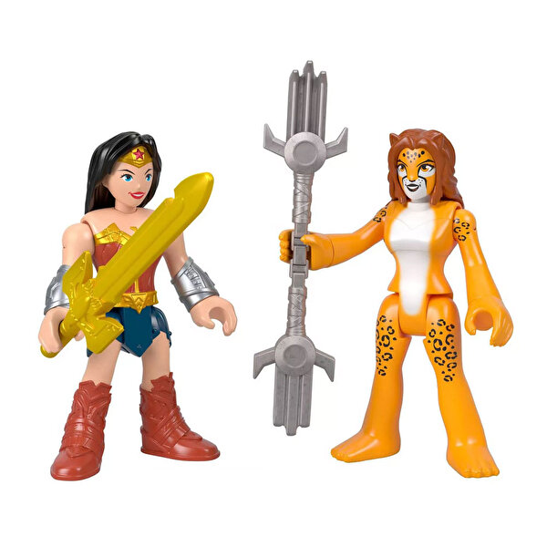 Imaginext DC Super Friends Aksiyon Figürleri Wonder Woman The Cheetah GKJ68