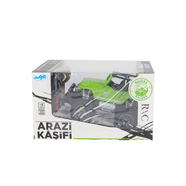 1:20 Yarışçı Jeep Yeşil