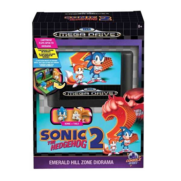 Console Heroes Sonic the Hedgehog 2 Emerald Hill Zone Koleksiyon Dioraması