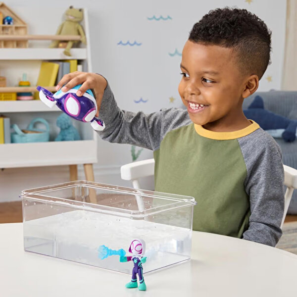 Spidey ve Arkadaşları Su Ağı Figür Oyun Seti Ghost Turtle G1466