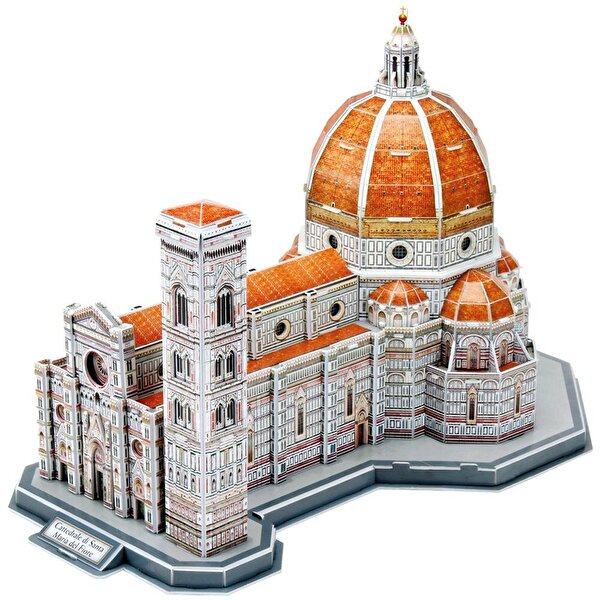Cubic Fun 3D Puzzle 123 Parça Santa Maria Del Fiore Katedrali İtalya
