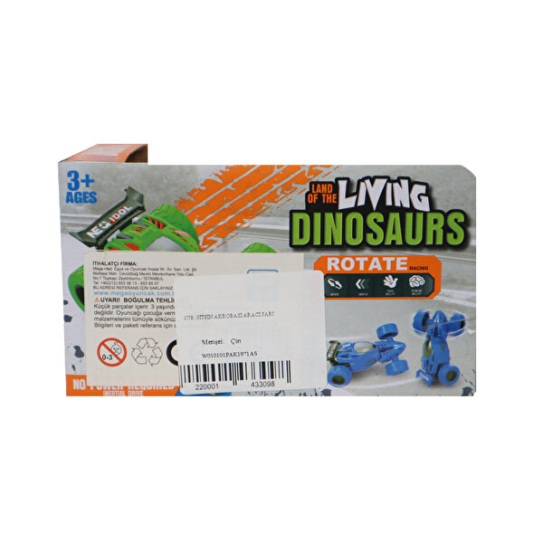 Akrobatik Sürtmeli Yarış Arabası Sarı