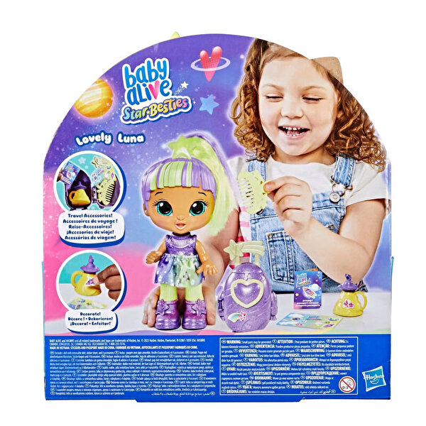 Baby Alive Star Besties Sevimli Luna F7360